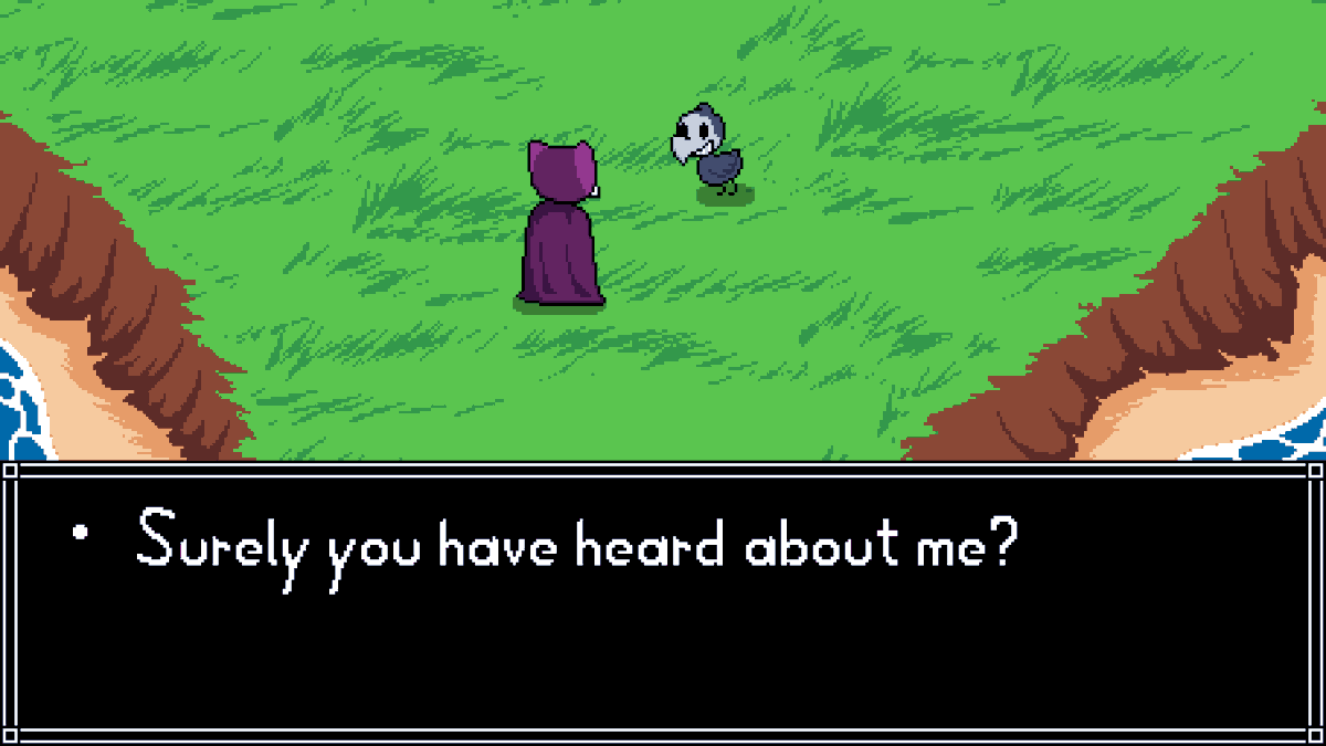 brd2D's tweet photo. Bird Game is a deckbuilding bullet-hell RPG, and is coming out whenever. https://t.co/tbBkvtwoFU