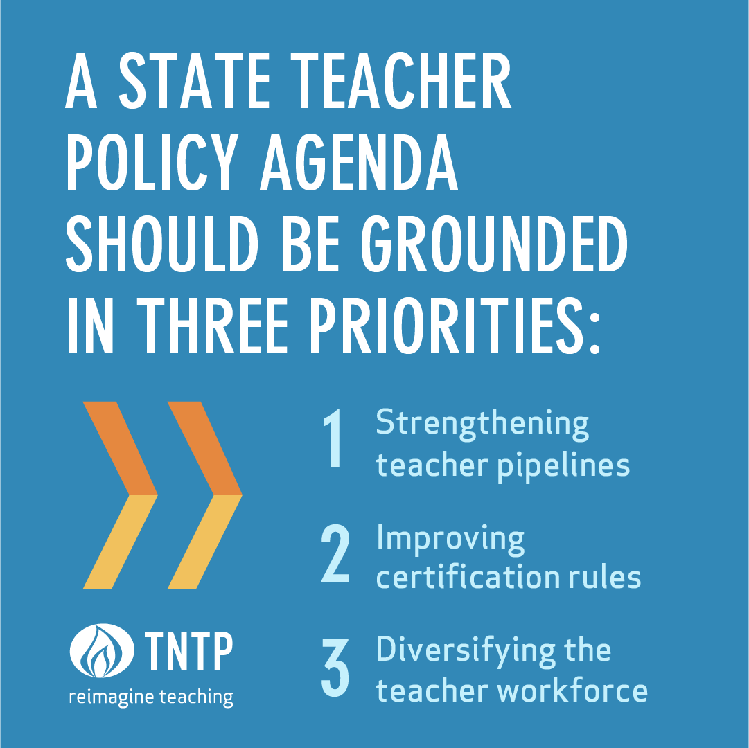 News flash: State teacher talent policy matters. Like...ALOT. Today's Top Read is A #StrongFoundation, where we recommend steps all states can take to strengthen their teacher pipelines: 

ow.ly/6Yh550CNLt9

#TNTPTopReads2020 #EdPolicy #BrokenPipeline #MyTNTP