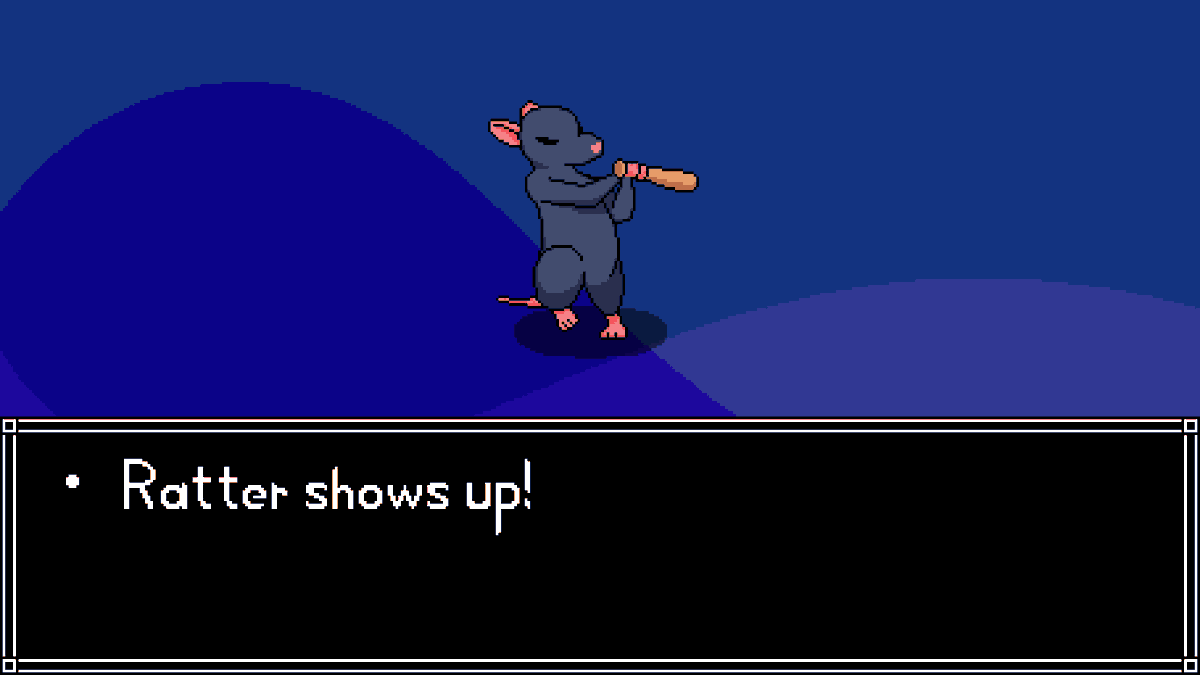 brd2D's tweet photo. Bird Game is a deckbuilding bullet-hell RPG, and is coming out whenever. https://t.co/tbBkvtwoFU