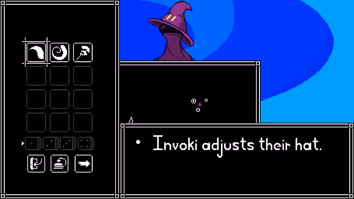 brd2D's tweet photo. Bird Game is a deckbuilding bullet-hell RPG, and is coming out whenever. https://t.co/tbBkvtwoFU