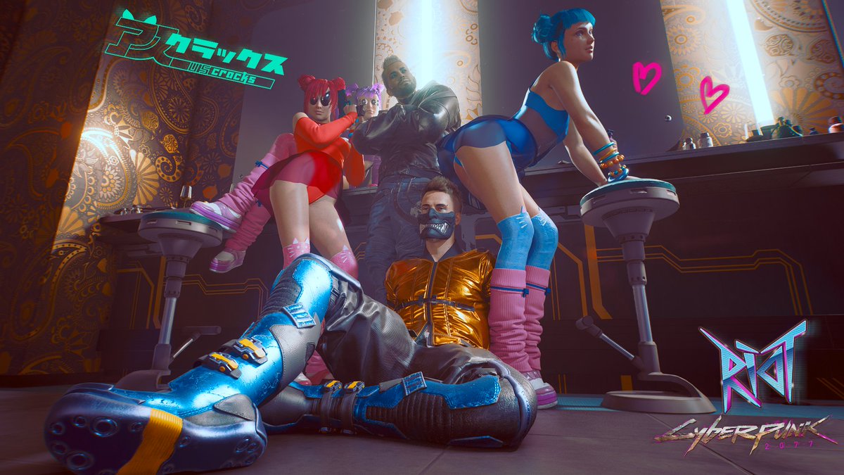 Daaantteee's tweet photo. #Shutterpunk2077  Friends https://t.co/GCOwUjFN2t