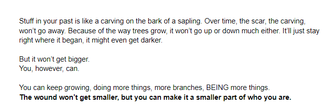 CrossCheckRaise's tweet image. Something I've heard recently that's really stuck with me. via @tweetsauce, attributed to @zefrank I believe: