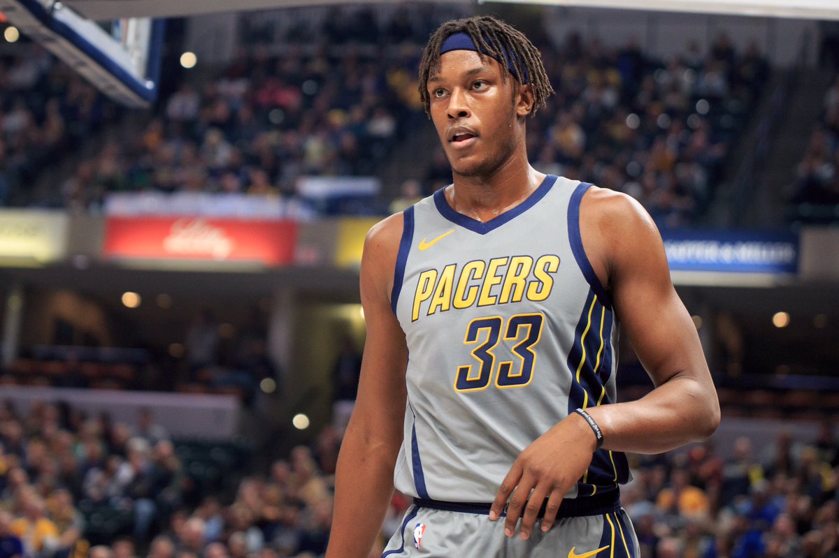 SpaDynasty's tweet photo. 🚨TRADE ALERT🚨 
The #Pacers have finalized a deal with the #Jazz that sends Myles Turner, Edmond Sumner, Cassius Stanley, and a 2021 2nd Round Pick via Milwaukee, to the Utah Jazz the Pacers in return receive Davis Bertańs, Joe Ingles, Nigel Williams Goss. #NBA #Trade #2kleague https://t.co/hpNybClFwM