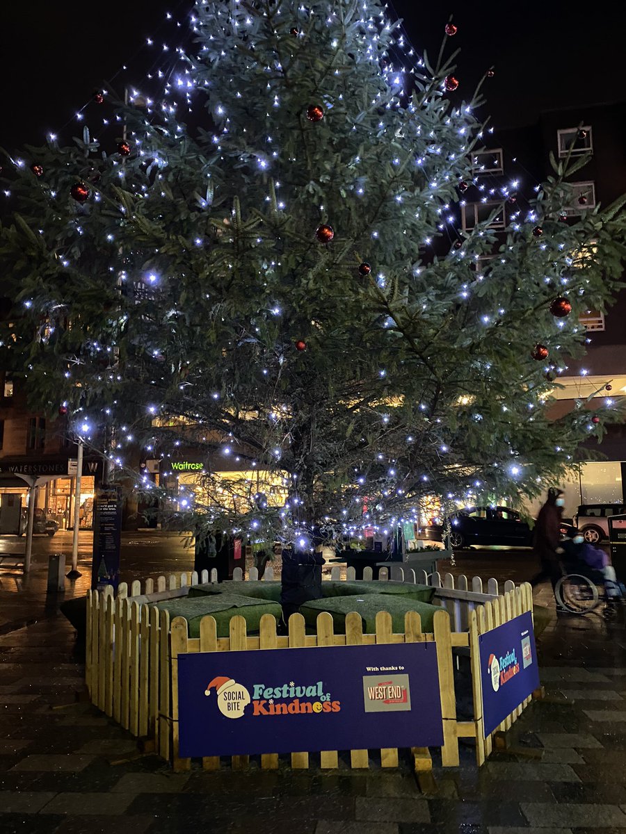 MissMac_English's tweet photo. Just dropped off the @SGGArdsgoil donations at @SocialBite_’s Tree of Kindness 🎄 Mòran taing gu a h-uile duine a thug seachad rudeigin! https://t.co/5kahlF7Ffv