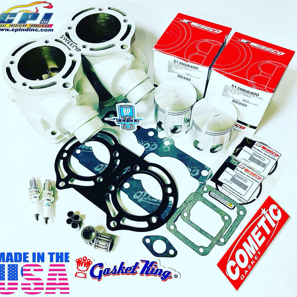 BP Racing / CPI Stock OEM Serval Cub The last cylinders you’ll ever buy! The excellence of a Cub minus the cost! $899 for this top end that runs with stock crank, head, and carbs! bpracingatv.com