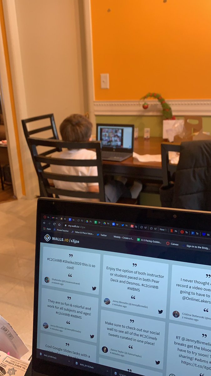 ELAvannostrand's tweet photo. I’m absolutely loving being a fly on the wall in Zander’s iCenter class! They are learning more about Zoom features! So cool! These kinders amazing me daily! Shout out to @carsonteach ! #C2CinWB #Sheiko2020 #Doherty2020 https://t.co/I26yed9Hvv