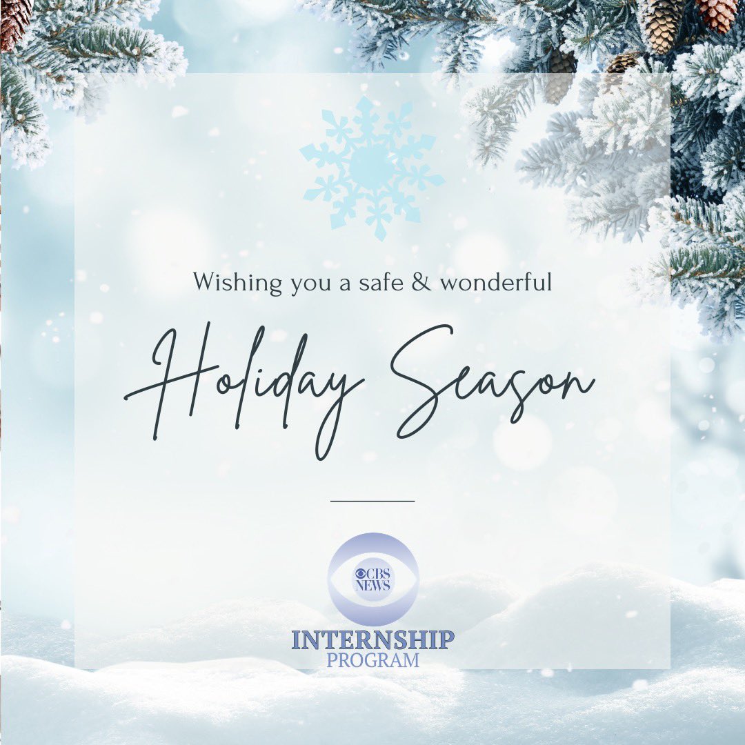 Happy Holidays to you all! ❄️