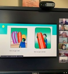 Observing classes looks a little different this year! <a href="/BaltzBears/">Baltz Elementary School</a> #baltzbears