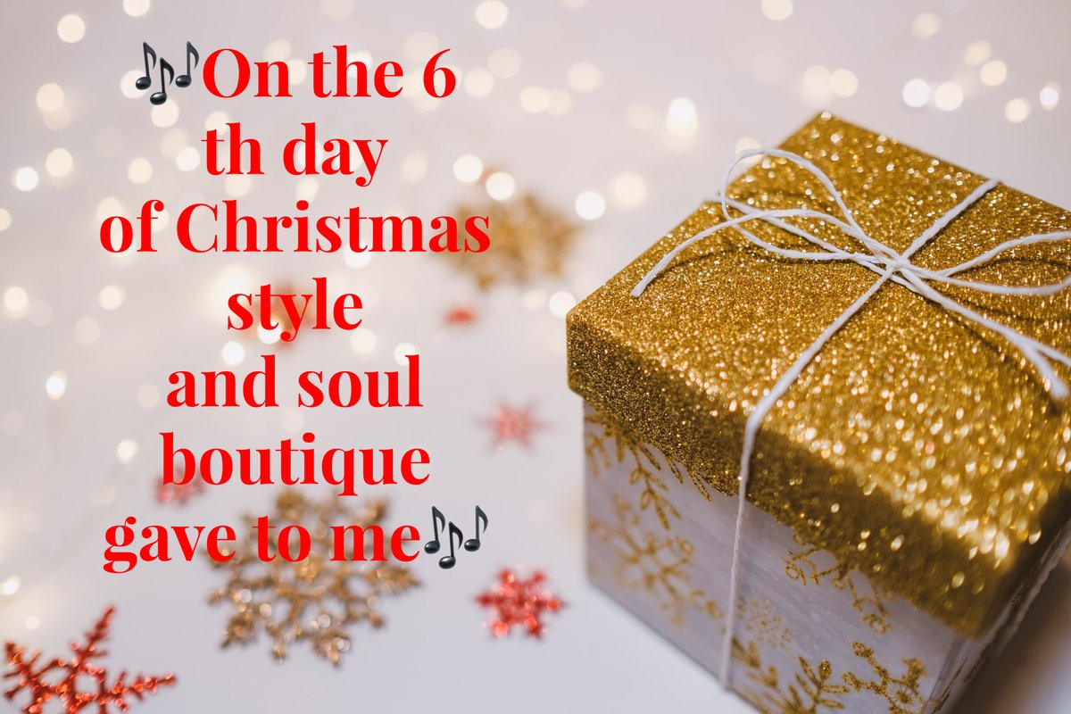StyleSoulBoutiq's tweet photo. 12 days of Christmas Day 6: Every Purchase Gets Double Loyalty Points! https://t.co/svFGaxd0Rq https://t.co/P9fXUXTwX4
