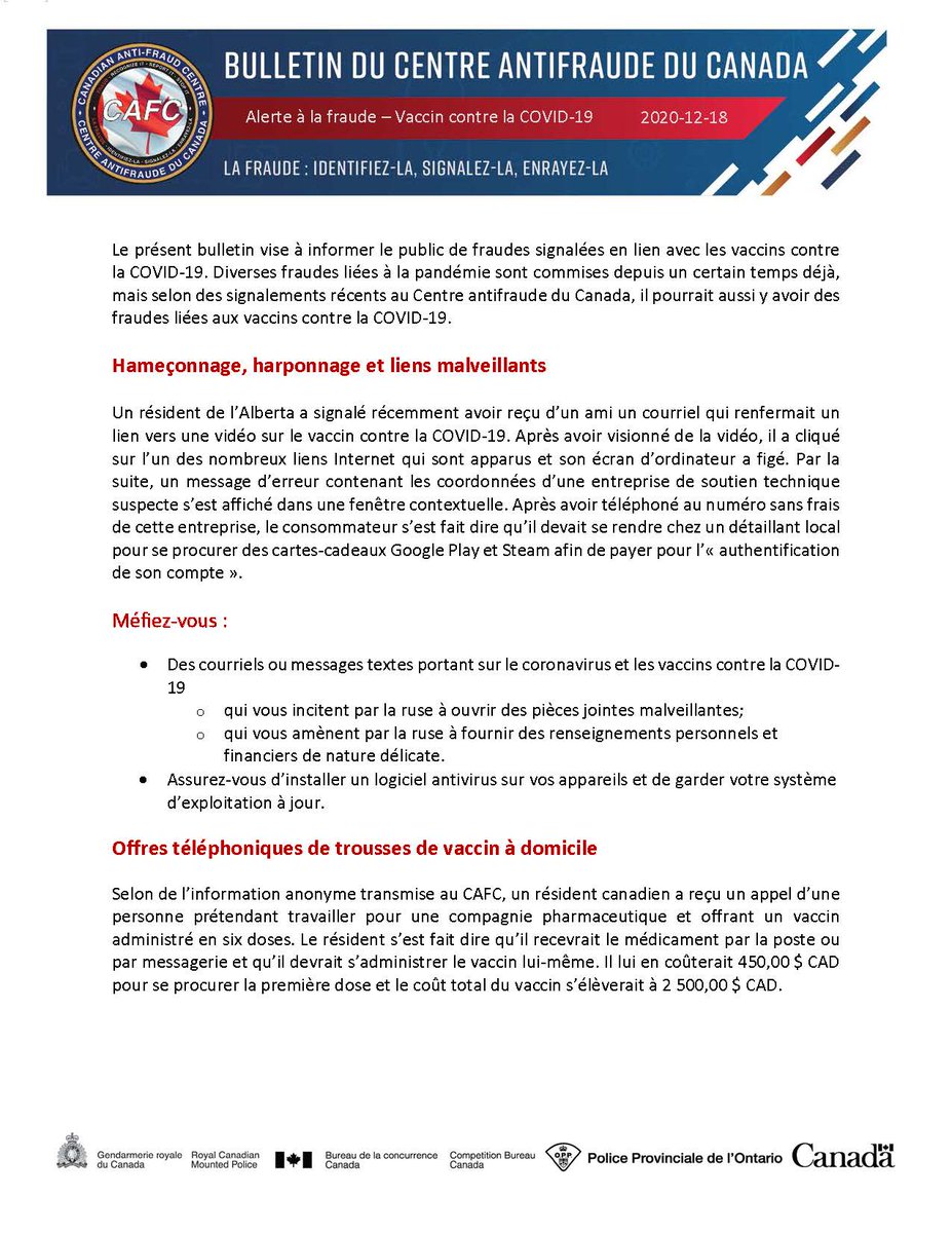 Centre Antifraude Du Canada Antifraudecan Twitter