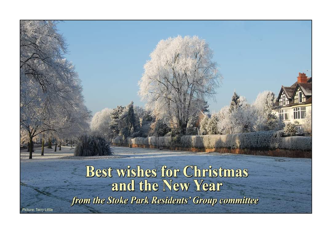 A Merry Christmas and a Happy New Year from all SPRG committee.