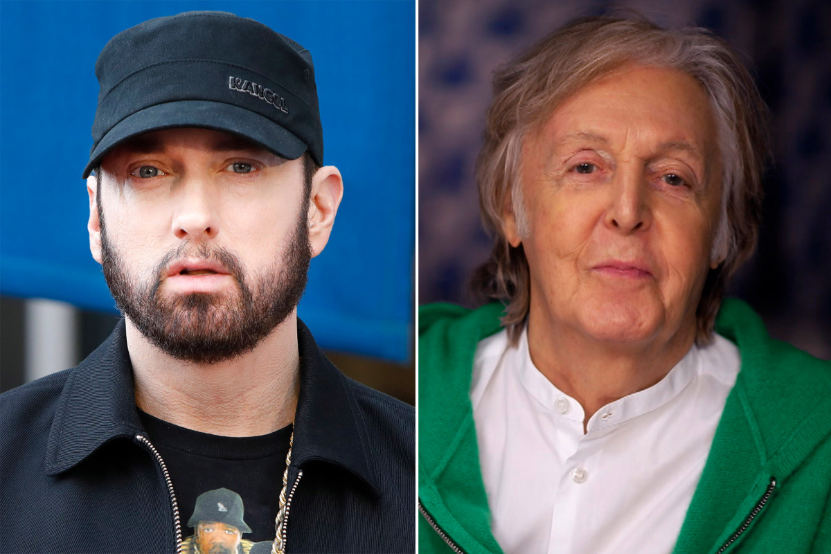 Eminem gives no respect to Paul McCartney with surprise album release