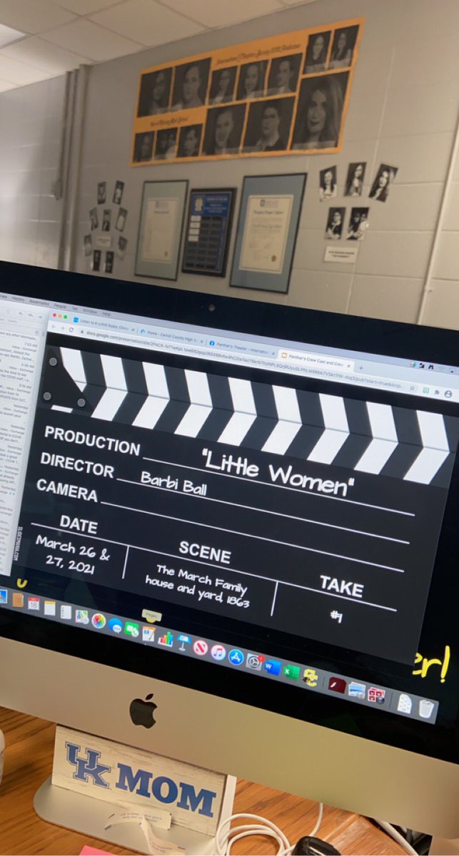 PanthersTheater's tweet photo. The cast and crew has been revealed. The full video is available to see on the Panther’s Theater facebook page. 🎭Congratulations to all.🎭 Looking forward to rehearsals in January! https://t.co/Ut1ozTImPH