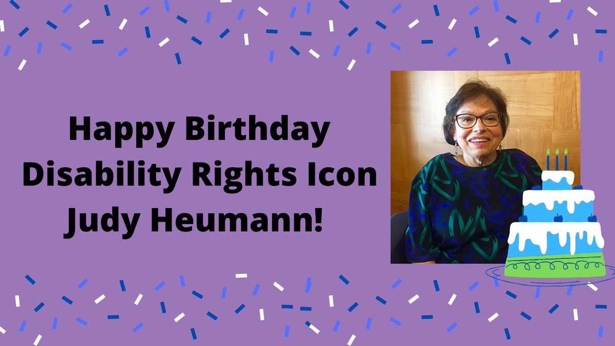 Happy birthday to international disability rights activist <a href="/judithheumann/">Judy Heumann Legacy</a>! WDOMI had the privilege of hosting a virtual event honoring Judy in October. Take a look back at it using the link below to celebrate Judy today!  wdom.org/celebrating-di…