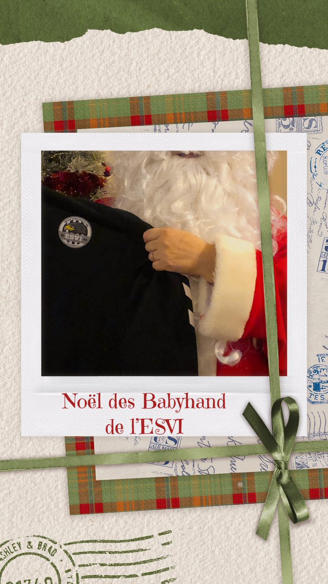 ESVIHB's tweet photo. [NOEL DES BABYHAND]
🎄🎁🎅🏻
J-1
Il a promis de s’arrêter demain à Veigné faire un petit coucou à nos plus petits. 
Ne manquez pas ce RDV !!!
Début de la séance à 10.45 au gymnase des Varennes - VEIGNE BOURG
#esvi #noelbabyhand #trophate https://t.co/oVYhPTivtG