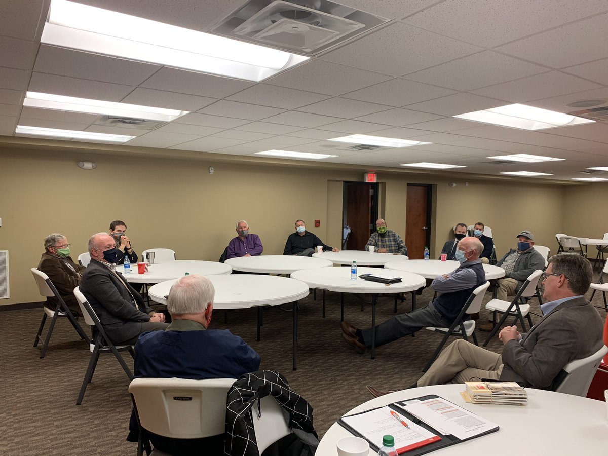 Kristen_Walkerr's tweet photo. Masks are on and we are happy to be meeting with new TN District 18 Representative Eddie Mannis. Excited to get to know him and work with him for the betterment of Knox County and all of TN #agriculture! @TNFarmBureau #FarmBureauProud https://t.co/nsVdLGFpZi
