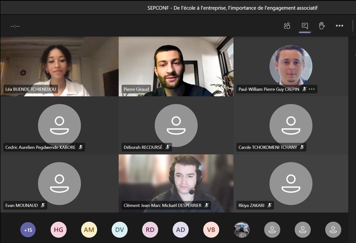 La SEPCONF s'est déroulée hier ! Nous tenions à remercier <a href="/Pierre_Gir/">Pierre Giraud</a>  pour l'animation de cette conférence sur le thème de l'engagement associatif et l'apport de ce dernier ! 🔥
#WeAreJE #SEPFamily