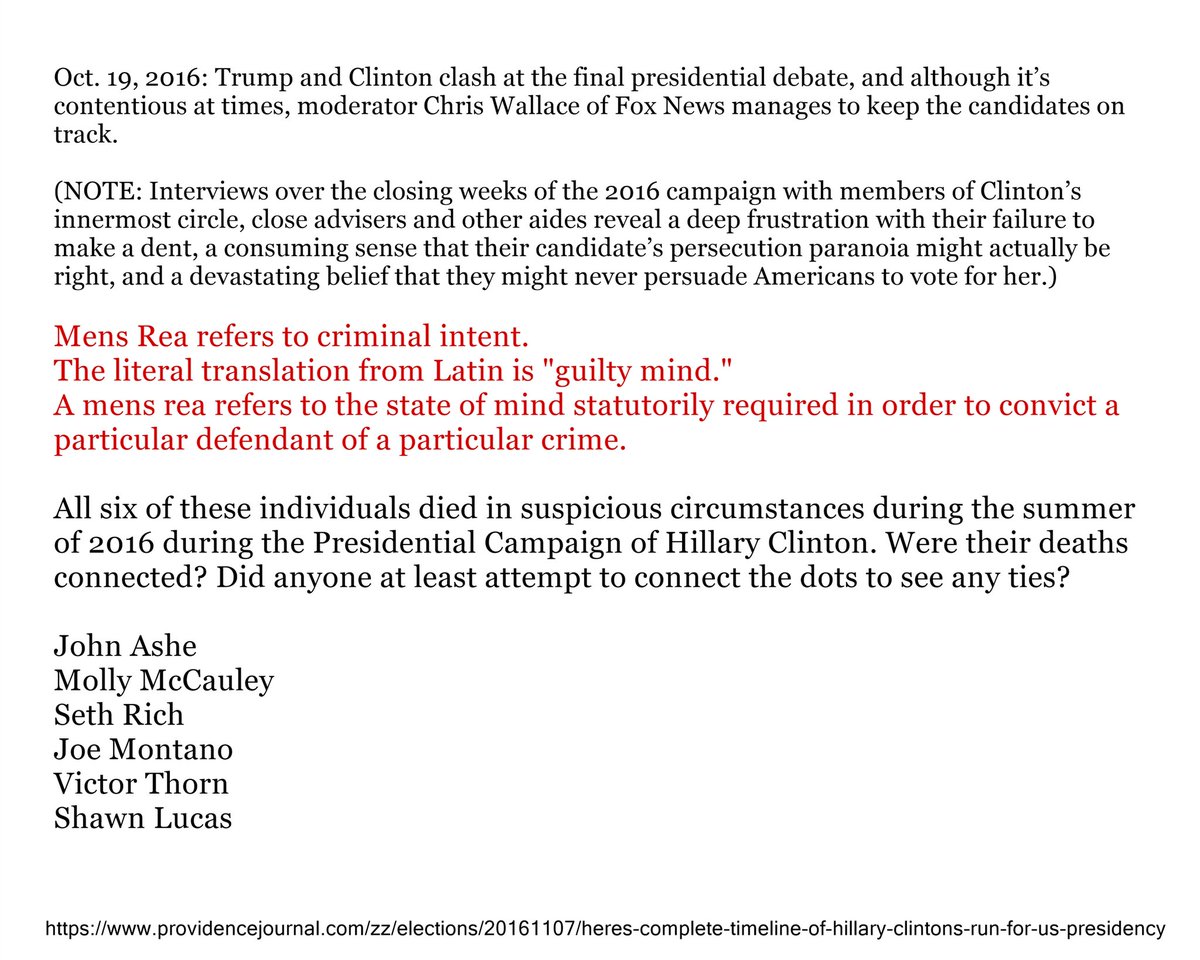 8. Mens rea means a guilty mind.