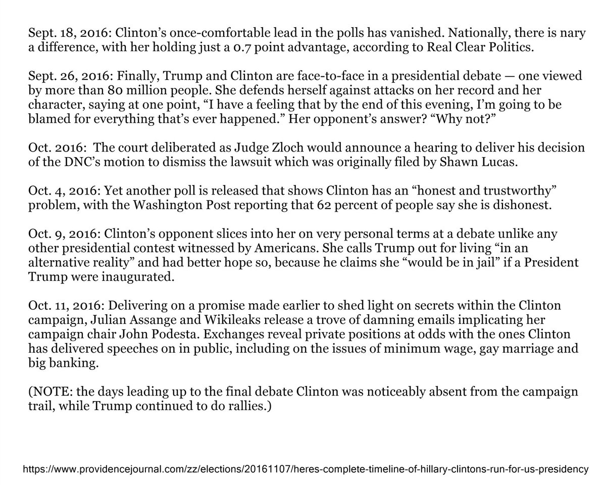 7. Were any of them a threat to the campaign?