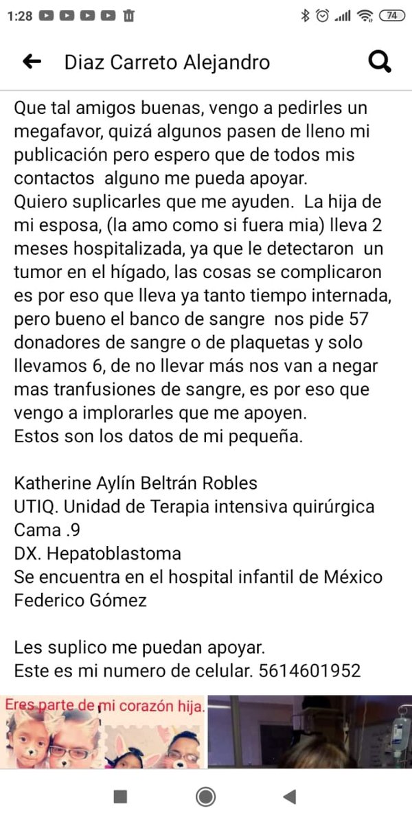 DarknessWitch04's tweet photo. Hoy estuve en el Hospital Infantil para donar🩸 y ayudar a una pequeña que lo necesita, desafortunadamente aún necesita +50 donadores. Estaría increíble que alguien de aquí pudiera unirse a la causa o ayuden con un RT 🔁 para que llegue a más gente que sí pueda ayudarla 💞 grax. https://t.co/Kq4aiZBtkN