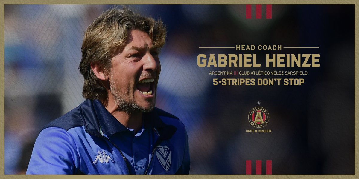 PaseApase's tweet photo. #AtlantaUnited anunció a Gabriel Heinze como su nuevo DT. https://t.co/n1mt3CkkyO