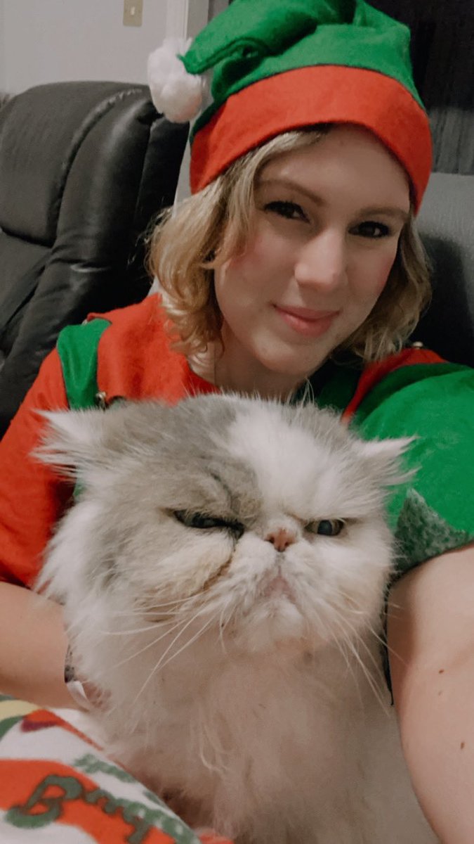 AmeliaBowes's tweet photo. The profession of Amelia drinking Prosecco after the work secret Santa https://t.co/QcmiHf3I64