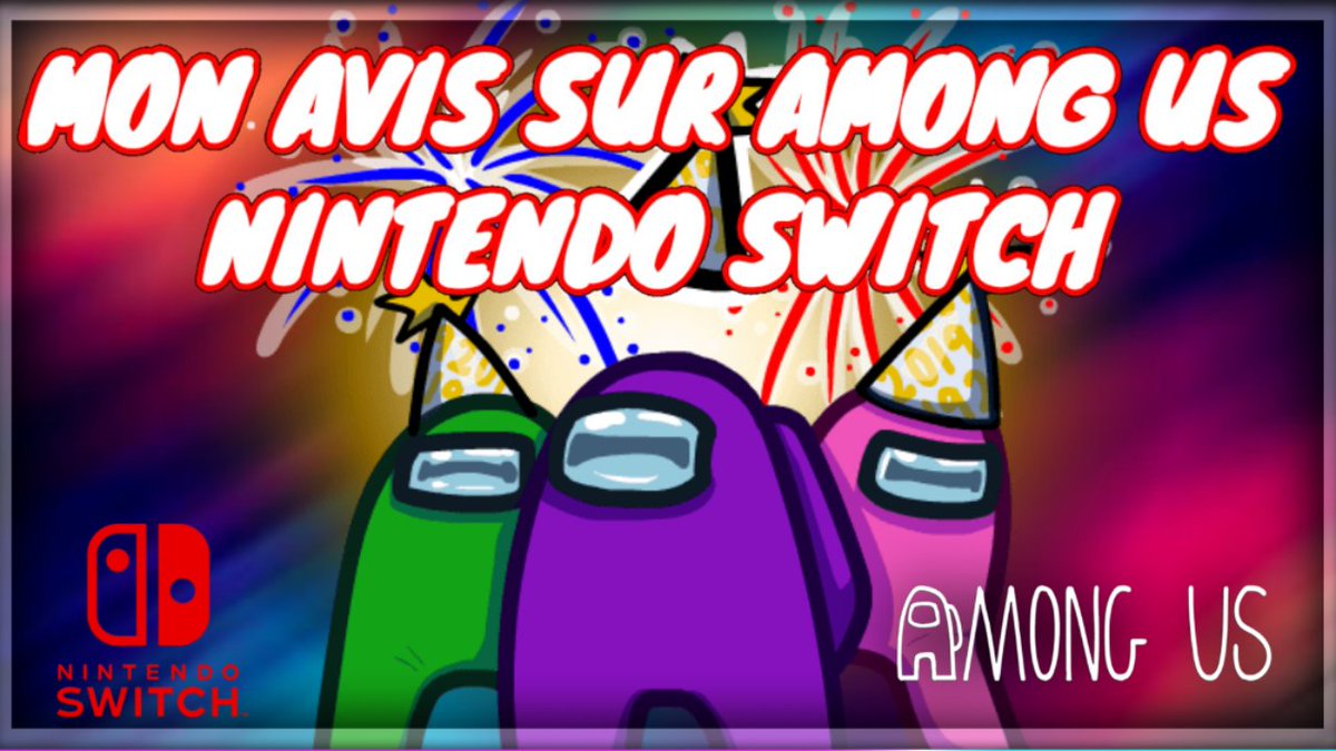 DarkSwitchGame1's tweet photo. Bonjour à tous,
J'ai Tester Among us sur Nintendo Switch et je vous partage mon Avis
Bon visionnage à tous.
Lien de la vidéo Ici 👇
https://t.co/yTD0gd4hX6
#AmongUs #amongusnintendoswitch #AmongUsGame #AmongUsswitch #YouTuber #YouTube https://t.co/8CniTNVohr