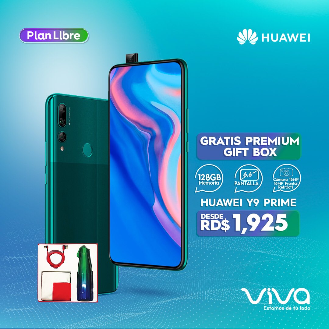 Viva_RD's tweet photo. ¡Con #Viva y @huaweimobilerd eres libre de elegir la mejor oferta! Activa uno de estos equipos Huawei en tu #PlanLibre y llévate fabulosos regalos 😱🤩. Válido hasta el 31 de diciembre de 2020. #Viva💚 #EstamosDeTuLado #Huawei #HuaweiRD #OfertasDeEquipos📱 #BocinasBluetooth🔊 https://t.co/MBU7u3omfG