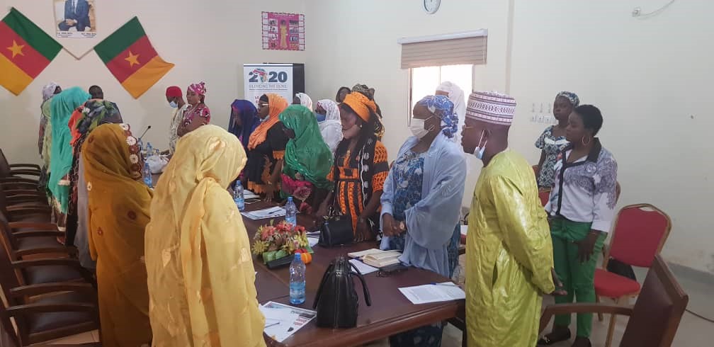 UN_Disarmament's tweet photo. As part of #AfricaAmnestyMonth, Cameroon 🇨🇲, through #CAMYOSFOP and with @diplocam_minrex, holds sensitization workshop with women and youth in the Far North Region on their important role in the realization of #SilencingtheGuns and the fight against illicit SALW. (1/2) https://t.co/pKOwPz0vFl