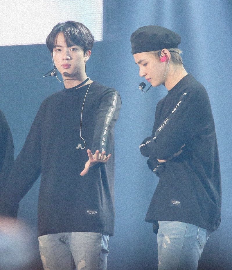 when taehyung fell and seokjin fell after him so tae wouldn’t feel embarrassed will forever be precious