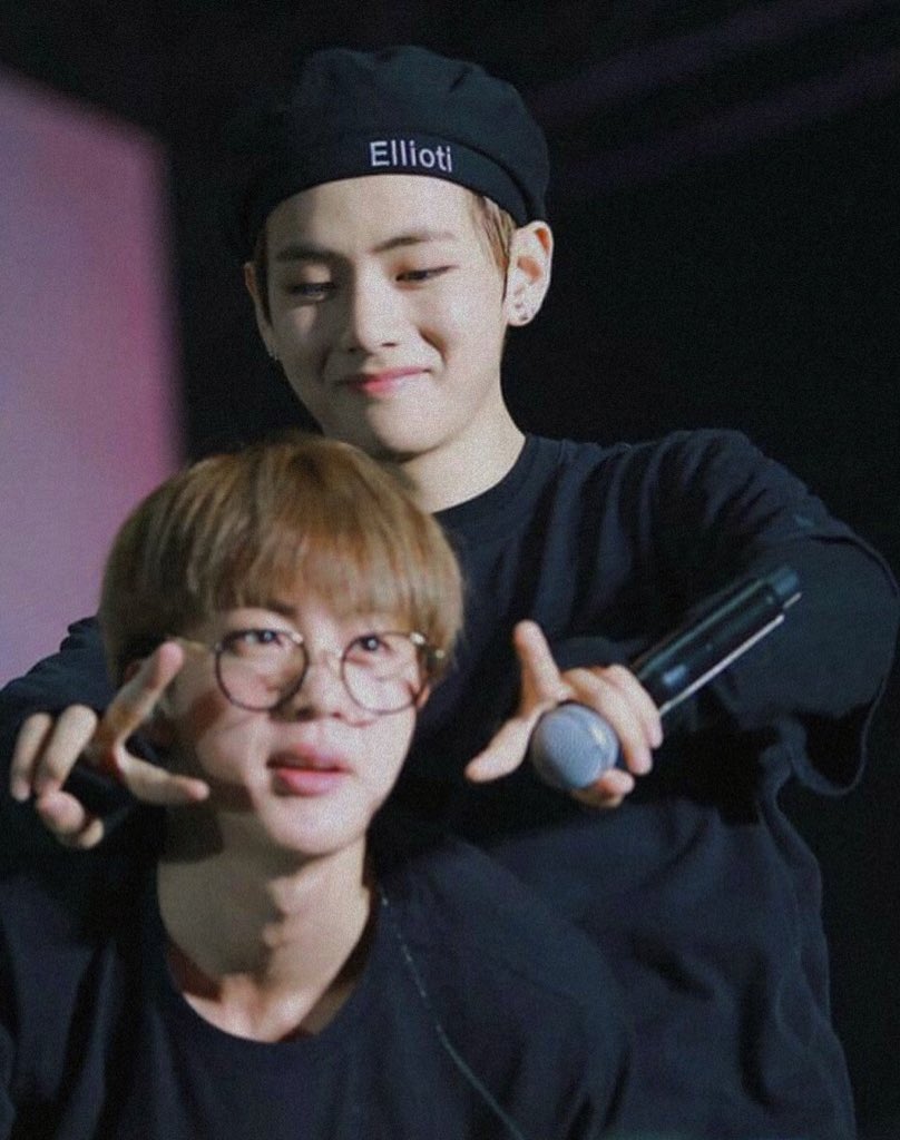 when taehyung fell and seokjin fell after him so tae wouldn’t feel embarrassed will forever be precious