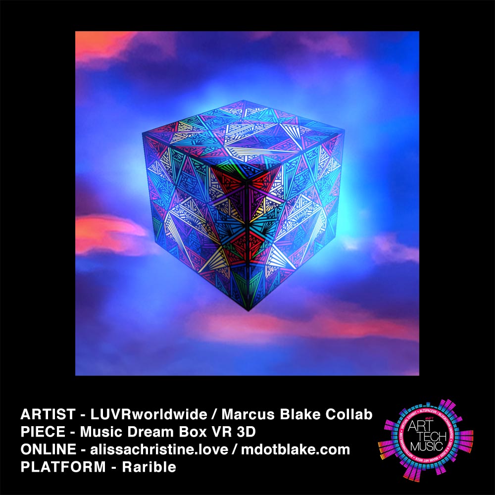LUVRworldwide's tweet photo. #blacklivesmatter!
DEC 19. 1-6pm EST
#ARTTECHMUSICNFT #VRgallery
Featuring @brightlite76
@LuvRworldwide & #MarcusBlake collab & #spokenword
RSVP & #NFTs:https://t.co/HKf9ZSNRob
#VRart #cryptoart #tapenology #buju #BLM #dreambox #3dart https://t.co/LQelCg0m7R