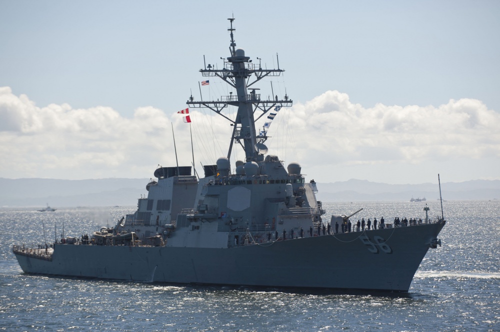 #NavyPartnerships in action! 

#USNavy's #USSJohnSMcCain Joins French, Japanese Navies for Multinational Exercise.

DETAILS ➡️ go.usa.gov/xAgeY