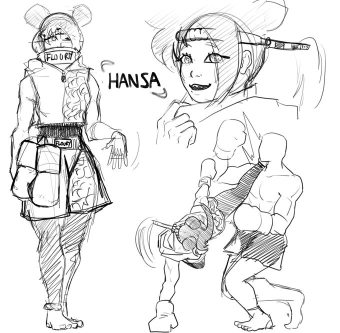 [NEW OC] Meet Hansa! 
