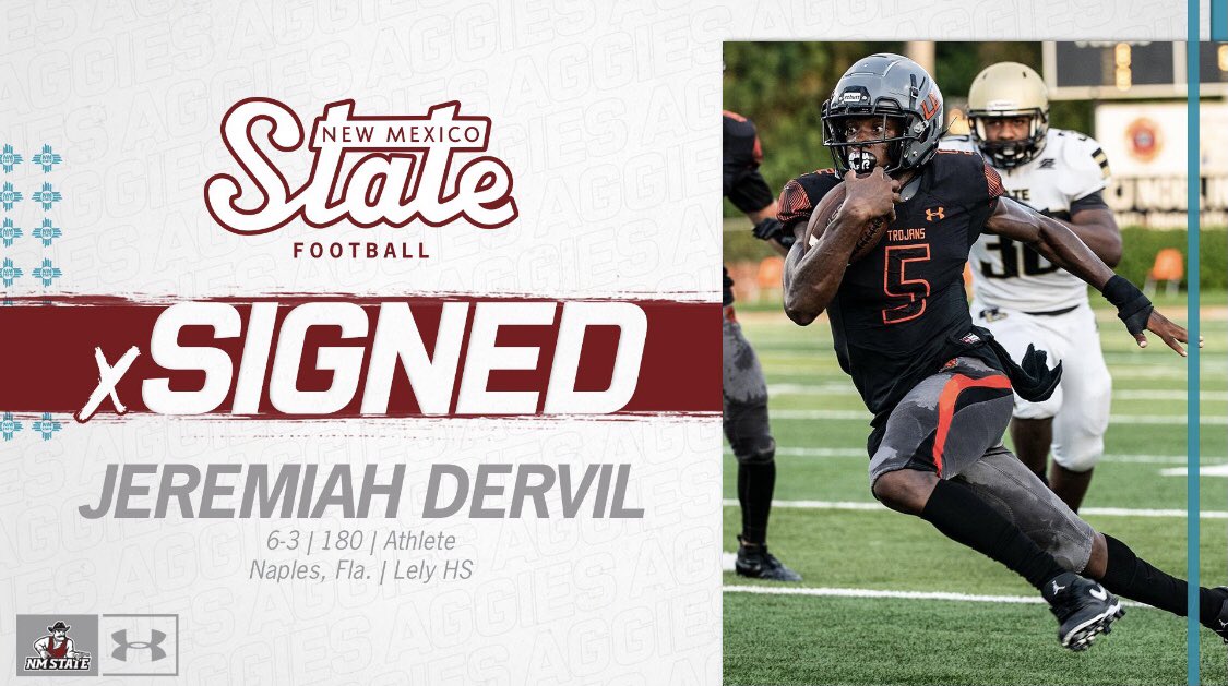 Jeremiah Dervil (@jjdervil02) on Twitter photo Blessed to be here! #GoAggies <a href="/JJEverage/">JJ Everage M. ED</a> <a href="/Teamjacquem/">Coach Fritz</a> @LelyCounseling <a href="/NMStateFootball/">New Mexico State Football</a> Blessed to be here! #GoAggies <a href="/JJEverage/">JJ Everage M. ED</a> <a href="/Teamjacquem/">Coach Fritz</a> @LelyCounseling <a href="/NMStateFootball/">New Mexico State Football</a>