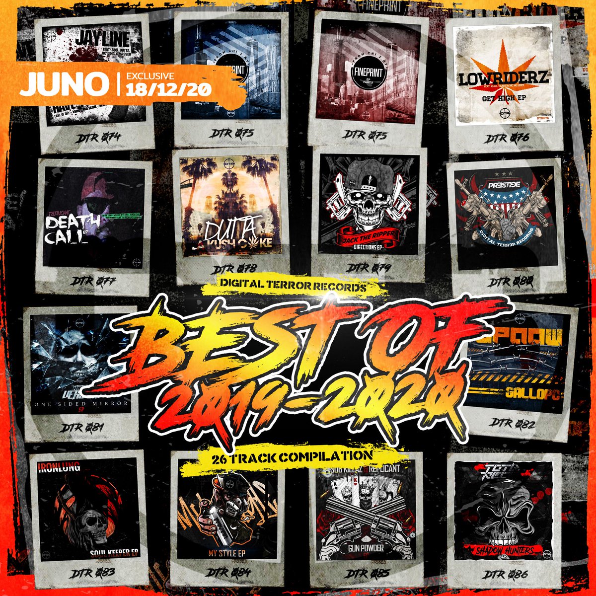 Digital Terror Records (@digitalterrorny) on Twitter photo It’s going to take more than a pandemic to stop us raising hell.
Digital Terror packs 26 of their best heavyweight slugs from 2019/2020 onto one massive compilation!
Available now exclusively on <a href="/junodownload/">Juno Download</a> --> junodownload.com/products/best-…
#usdnb #drumandbass #newmusic #dnb It’s going to take more than a pandemic to stop us raising hell.
Digital Terror packs 26 of their best heavyweight slugs from 2019/2020 onto one massive compilation!
Available now exclusively on <a href="/junodownload/">Juno Download</a> --> junodownload.com/products/best-…
#usdnb #drumandbass #newmusic #dnb