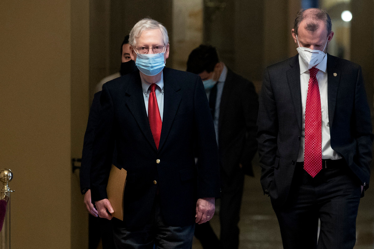 Mitch McConnell says COVID 19 relief deal is 'very close'