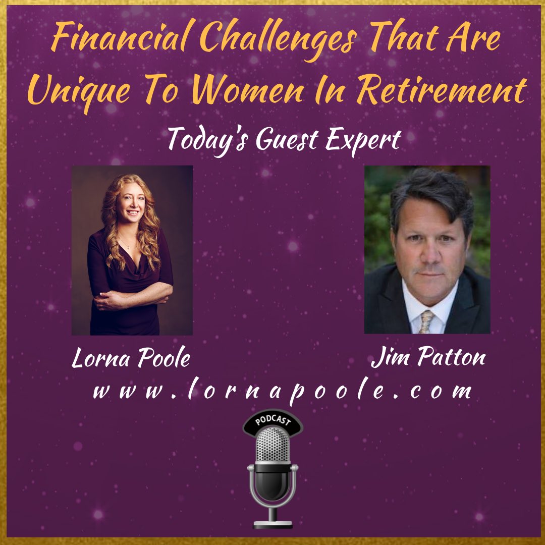 lornapoolex's tweet photo. Jim @JimChasePark gives you the stark reality of what women have to face if they don’t take charge of their financial future now and the solutions to turning it around. Go here to LISTEN 👉👉https://t.co/0MyuRJV3Cj https://t.co/nx3UF45N68