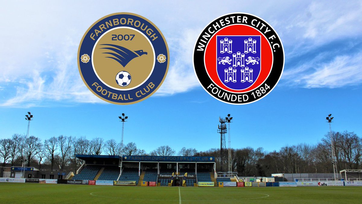FarnboroughFC's tweet photo. TOMORROW: A change of opposition will now see us host @wincityfc at the @EasyAsHGV Stadium!
Kick-off remains at 1pm.
Buy Tickets online: https://t.co/qZkvf8WE1y https://t.co/DAs7YIFJEa