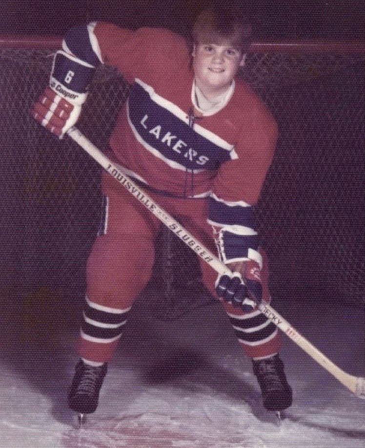 Chris Farley, hockey legend.