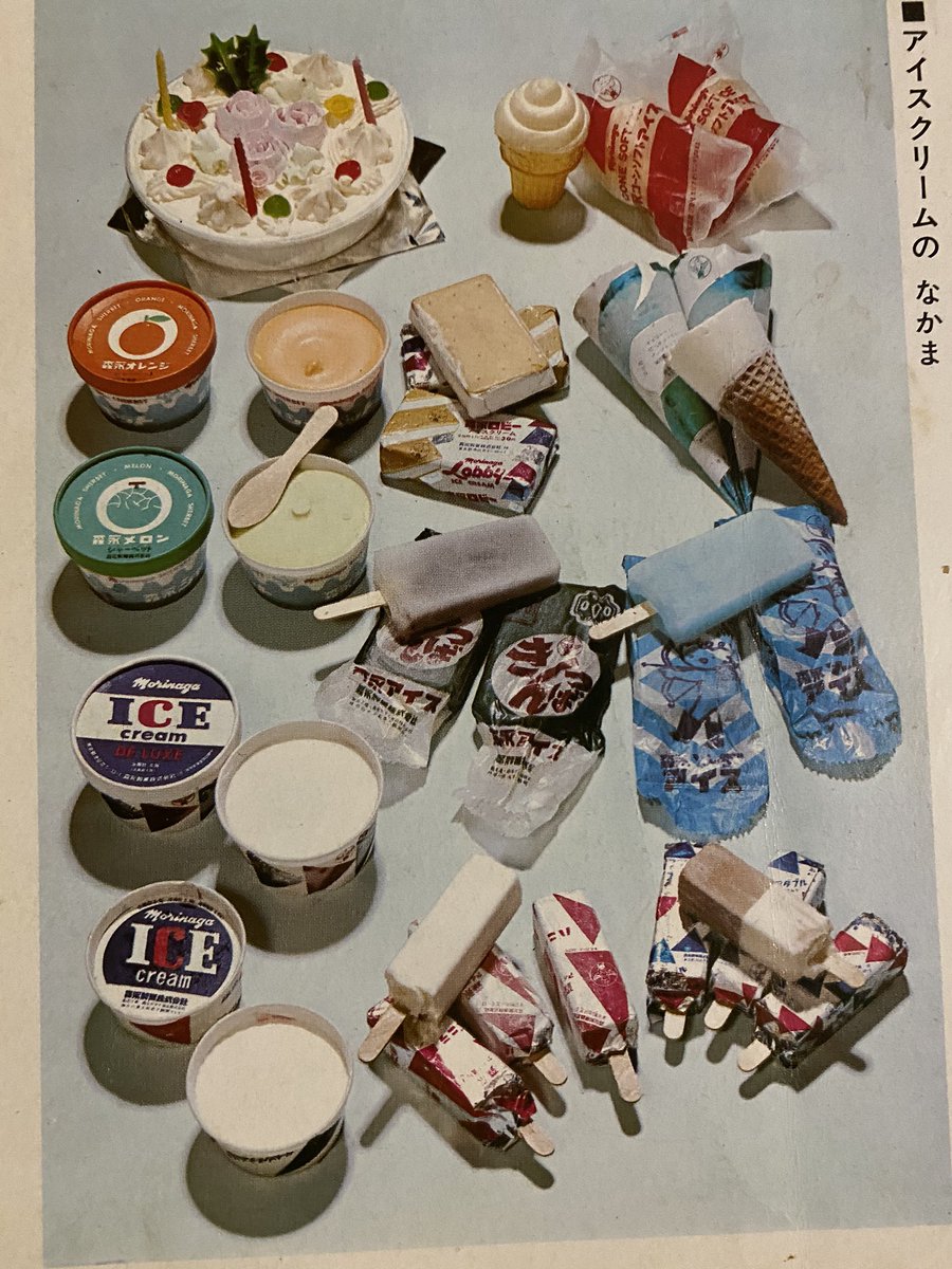 らくはく かつての アイスクリーム の広告等です 森永乳業 ロッテ 雪印 明治乳業