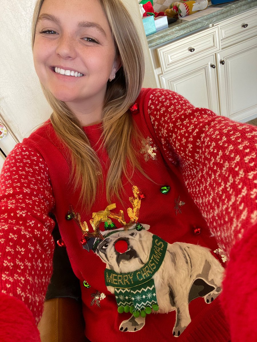 KDCLasVegas's tweet photo. We're a good looking bunch, even on #UglyChristmasSweaterDay! #KDCLasVegas https://t.co/PPdT9sJAyh