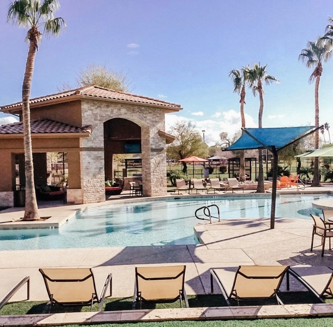 Just because it's December doesn't mean it has to be cold, especially if you're in Tempe, AZ at <a href="/gatewayattempe/">Gateway AtTempe</a>. We're dreaming of basking in the sun on these pool chairs right now, how about you?