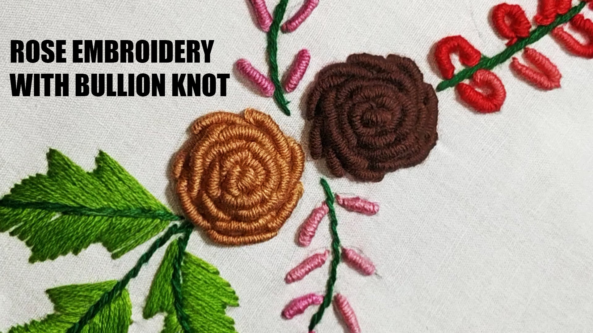 Simple Hand Embroidery Designs For Beginners