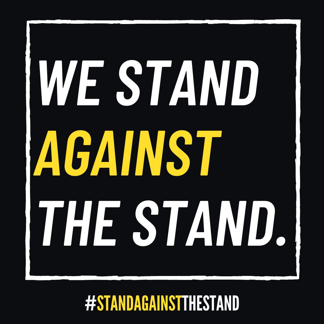 #standagainstthestand