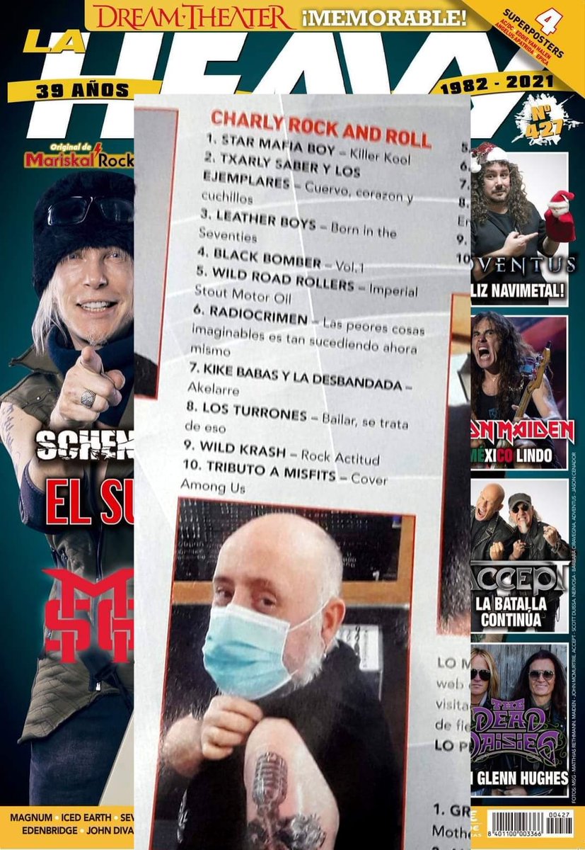 STARMAFIABOY's tweet photo. Hey, number one!
"Killerkool" mejor álbum del año para Charly Rock & Roll (La Heavy/ Generación Suicida) #bestalbumoftheyear #killerkool #starmafiaboy #thefishfactory #rockandroll #charlyrockandroll #laheavy #generacionsuicida https://t.co/Eu73VcSpmx