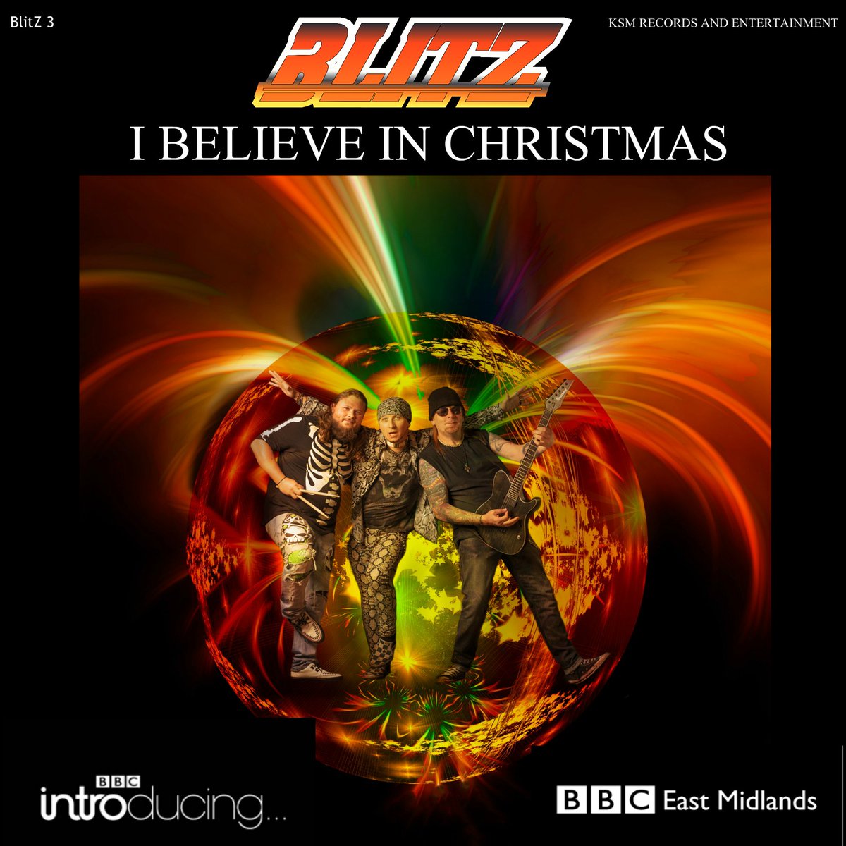 BlitZRockbanduk's tweet photo. 💥BlitZ BBC Takeover💥
Be sure to tune into BBC East Midlands 19th,22nd and the 23rd December BlitZ "I Believe In Christmas" will be played.
#BBC #bbcintroducing #blitzukrockband #ksmrecordsandentertainment #bbcnottingham #deanjackson #charitysingle #rockmusic #hardrock https://t.co/MQVMEqWMwf