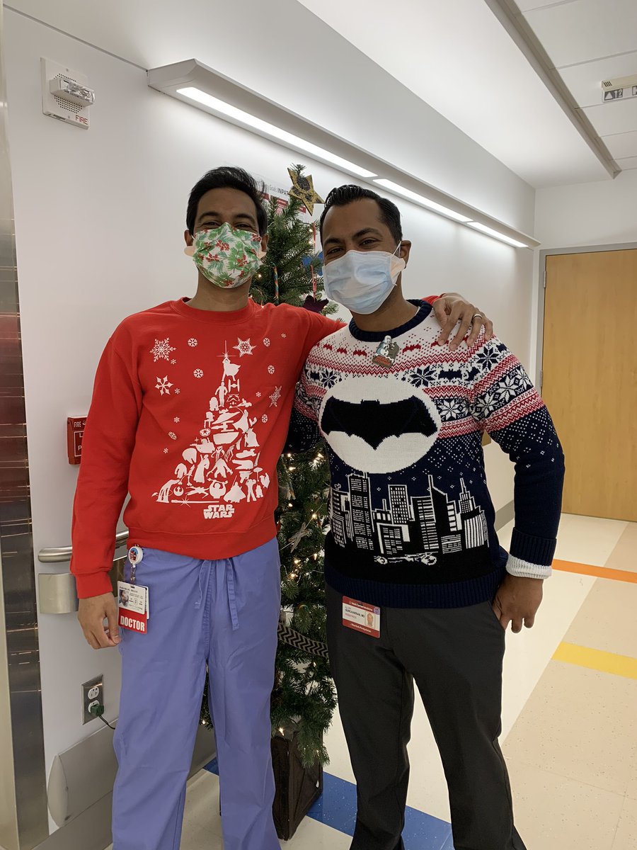 A couple of Guyanese Neurologists in the Christmas Spirit! #pedsneuro  🇬🇾🧠