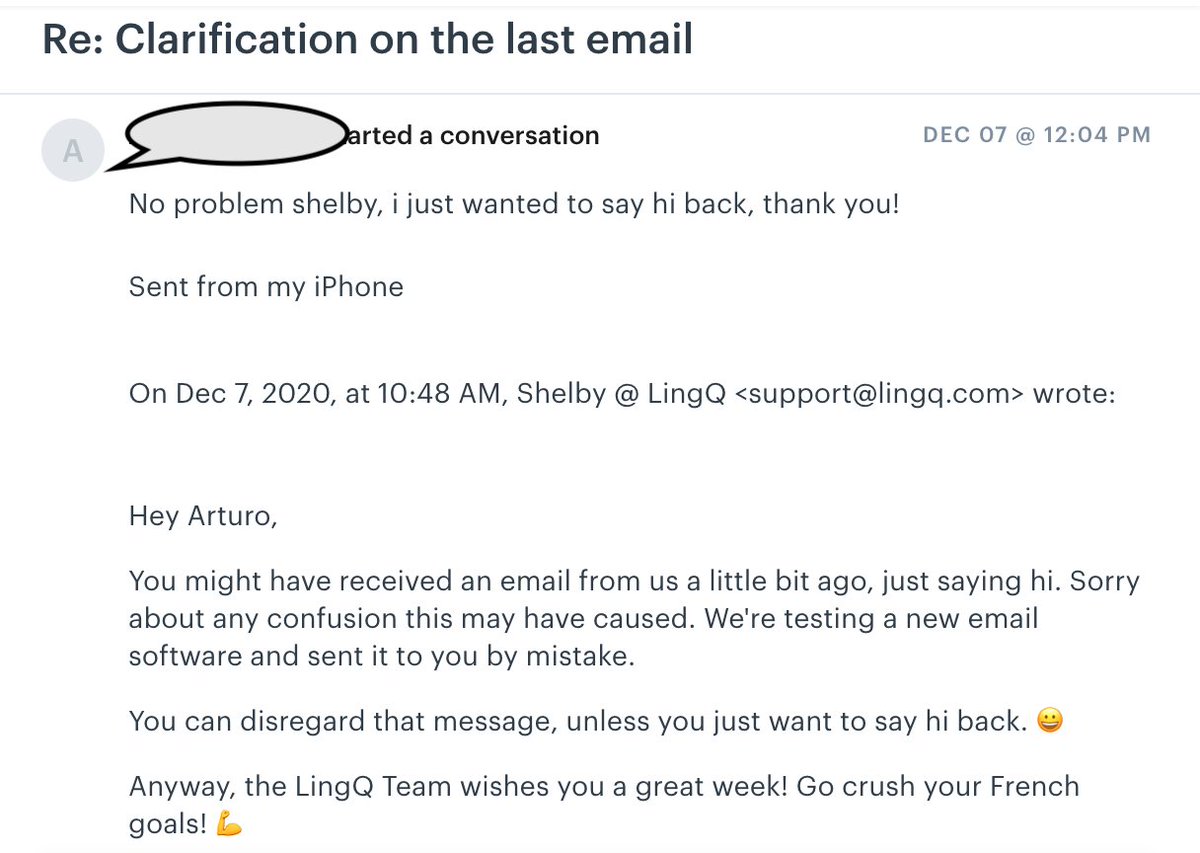 Some people just wanted to say hi: