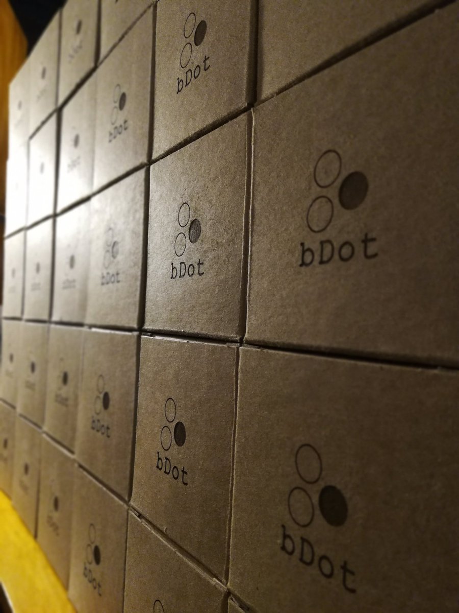 bdotstudio's tweet photo. Boxes are printed and packed, ready to find there new homes. #HappyHolidays #gift #bdot https://t.co/dEcKWxnCHI